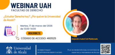 ¿Estudiar Derecho hoy? ¿Por qué en la Universidad de Alcalá? ¿Estudiar Derecho hoy? ¿Por qué en la Universidad de Alcalá?